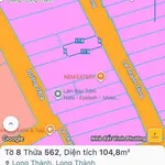 Bán lô đất mặt tiền Lê Thánh Tông 104.8m² Long Thành, Đồng Nai - Ảnh thu nhỏ 1