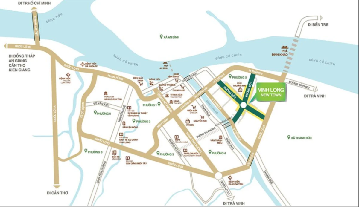 Chính chủ bán đất nền KDC New Town, Vĩnh Long, có sổ đỏ - Ảnh thu nhỏ 5