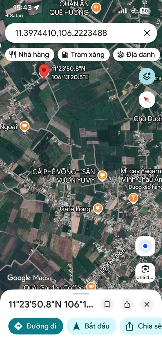 Bán đất nền 160m² tại Suối đá, Dương Minh Châu, giá 250 triệu - Ảnh thu nhỏ 3