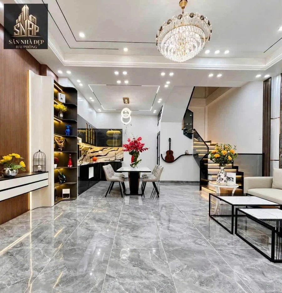 Nhà bán 4 tầng mặt tiền 6m Trần Nguyên Hãn 45m2, 4.58 tỷ - Ảnh thu nhỏ 2