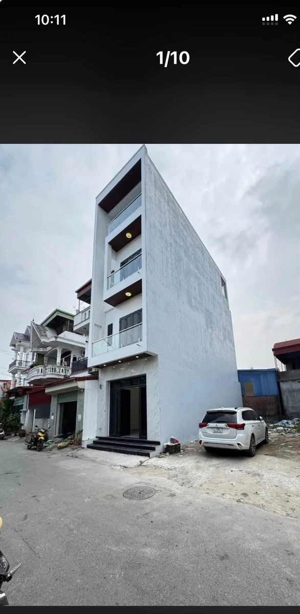 Bán nhà 4 tầng 55m2 mặt đường Kha Lâm, Nam Sơn, Kiến An, Hải Phòng - Ảnh 1