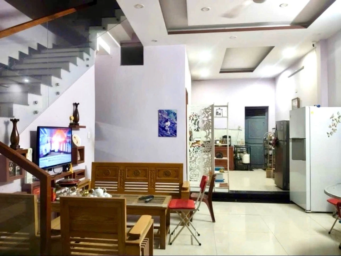 Bán nhà 2 tầng 140m² 2 mặt tiền trước sau đường Bàu Năng 1, Hòa Minh, Đà Nẵng - Ảnh thu nhỏ 2