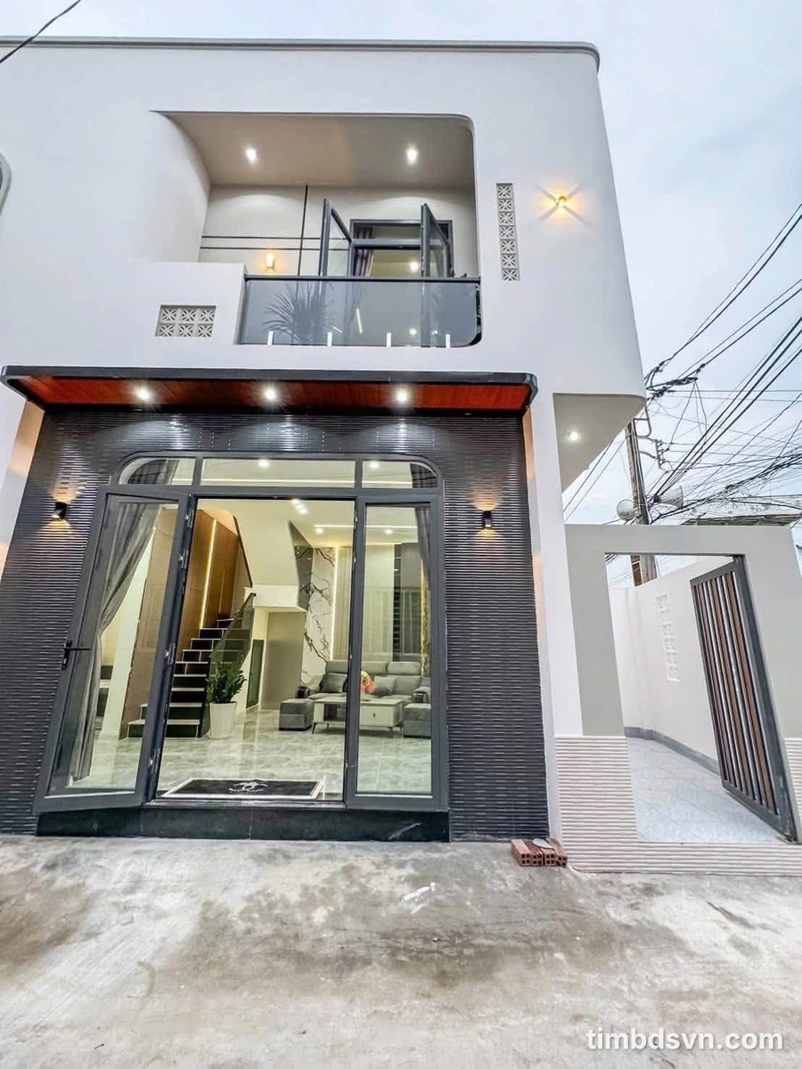 Bán nhà trệt lầu góc 2 mặt tiền 110 m² full nội thất Cần Thơ - Ảnh thu nhỏ 2