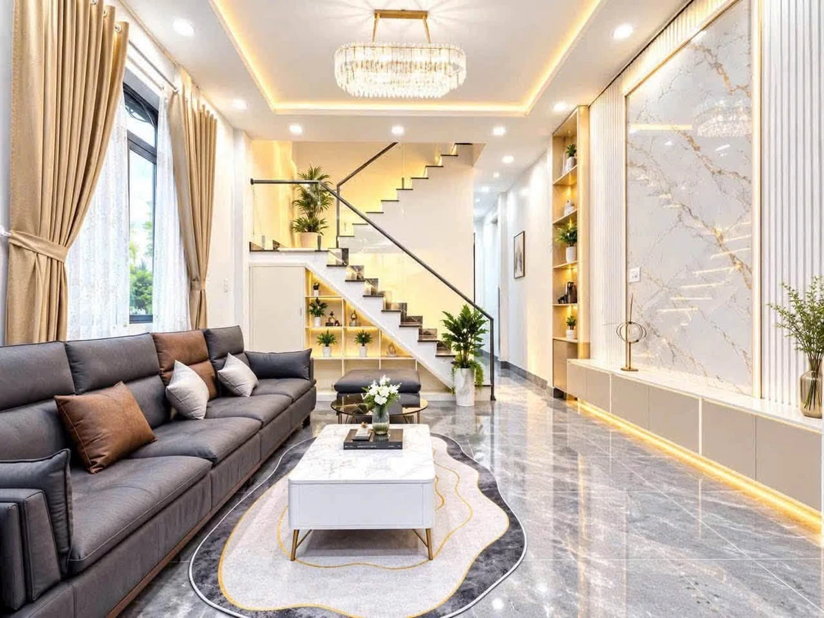 Bán nhà 1 trệt 1 lầu 240m² Trương Định, Quận 12 - Ảnh thu nhỏ 2
