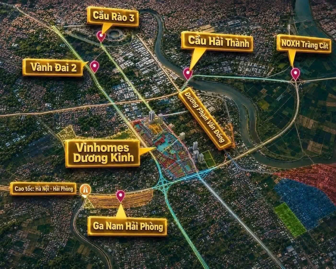 Bán đất 120m2 Dương Kinh 3,3 tỷ - Ảnh 1