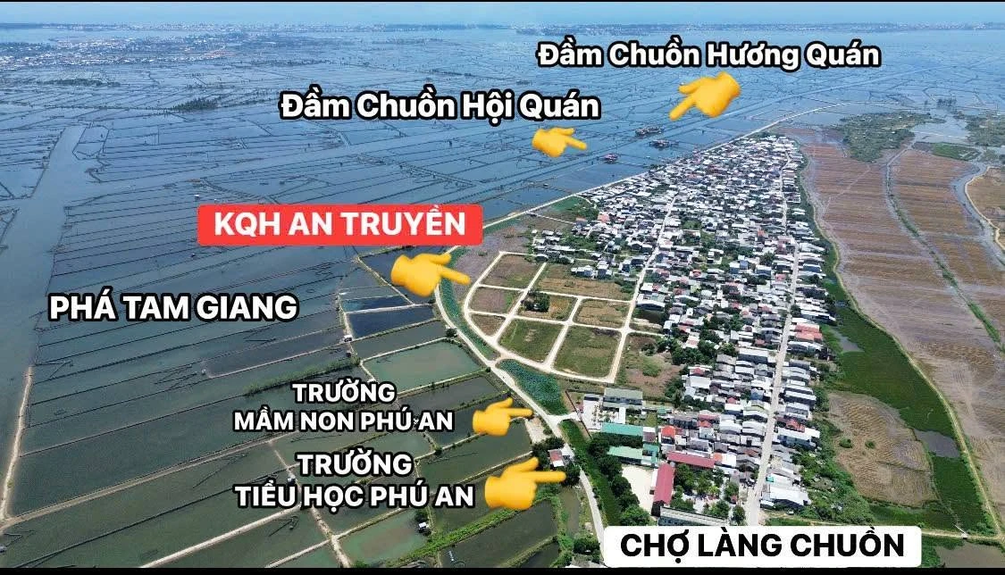 Bán đất nền 136,4m² KQH Chợ An Truyền, Huế 950 triệu - Ảnh 1