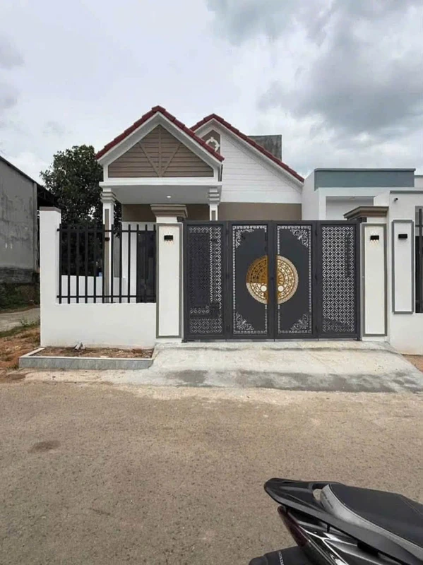 Bán nhà mái thái 2 mặt tiền 100.5m2 Bến Cát