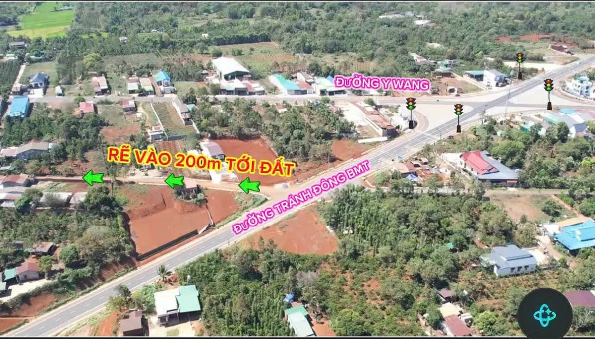 Bán đất mặt tiền đường nhựa 5x30m gần ngã 4 đèn đỏ Đường Tránh Đông, Phường Ea Kao, Đắk Lắk - Ảnh thu nhỏ 2