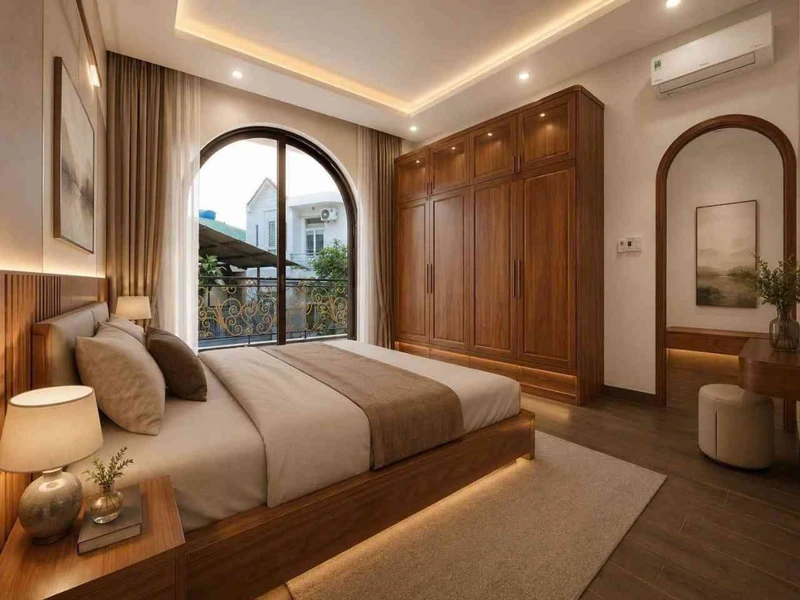 Bán nhà 3 tầng 70m2, 3 phòng ngủ, sân ô tô rộng tại An Khê, Đà Nẵng, giá khoảng 5 tỷ