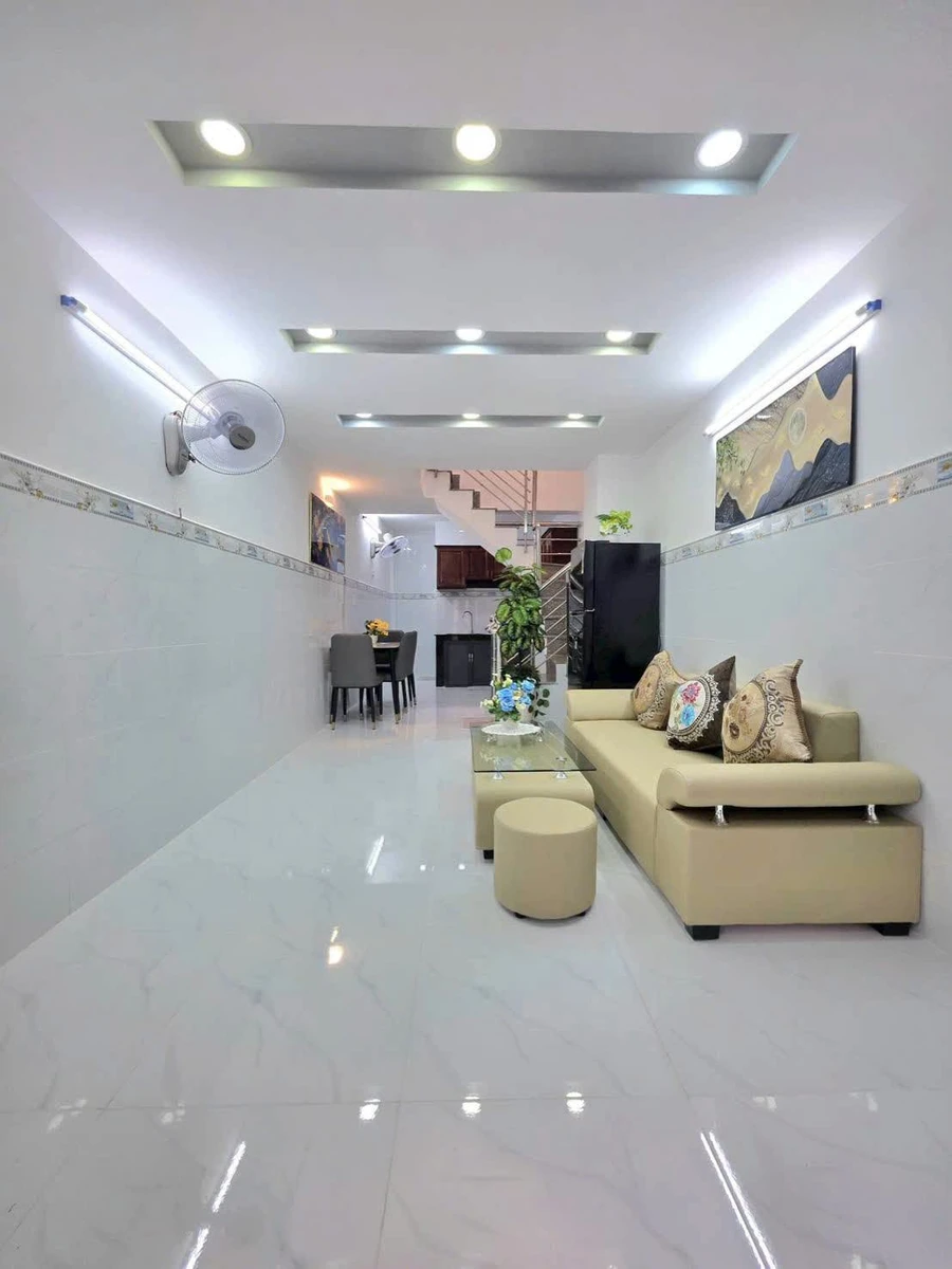 Bán nhà hẻm 2266 Huỳnh Tấn Phát, Nhà Bè, 3,2x10m, 1 trệt 2 lầu, 4PN, giá 2,48 tỷ - Ảnh thu nhỏ 5