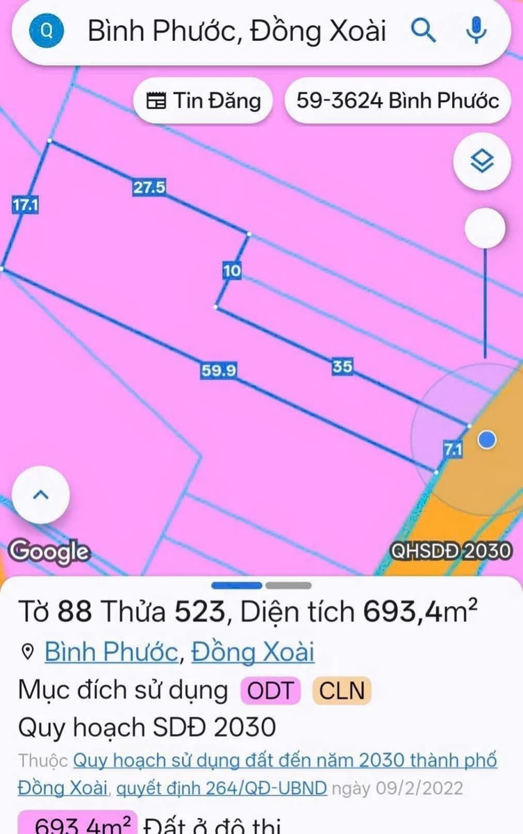 Bán đất Tân Xuân 350m² 1 tỷ 350 triệu - Ảnh thu nhỏ 4