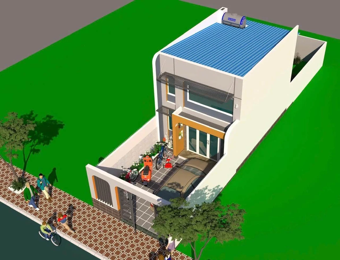 Bán nhà mới 2PN 105m² KCN Bàu Xéo Trảng Bom 1 tỷ 400 triệu - Ảnh thu nhỏ 4