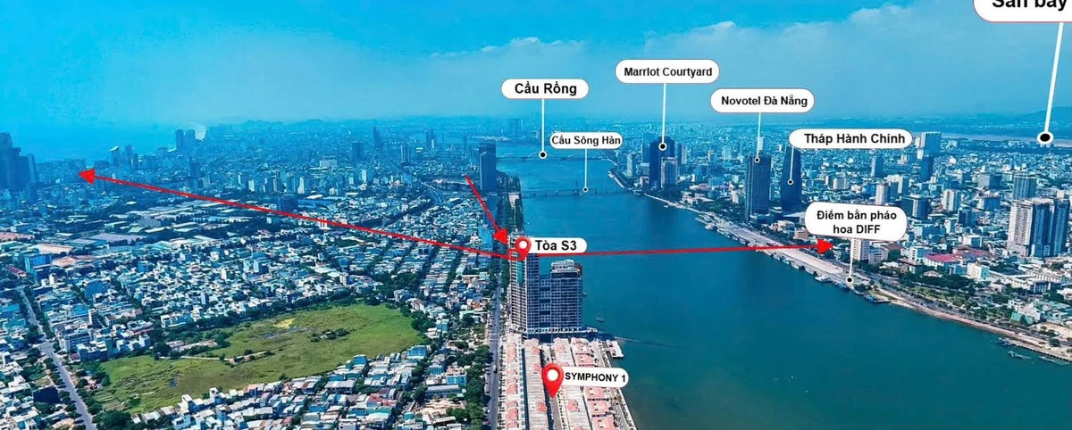 Bán căn hộ góc 3PN 96.8m2 view sông Hàn và biển Mỹ Khê, Đà Nẵng, giá 7,9 tỷ - Ảnh thu nhỏ 4