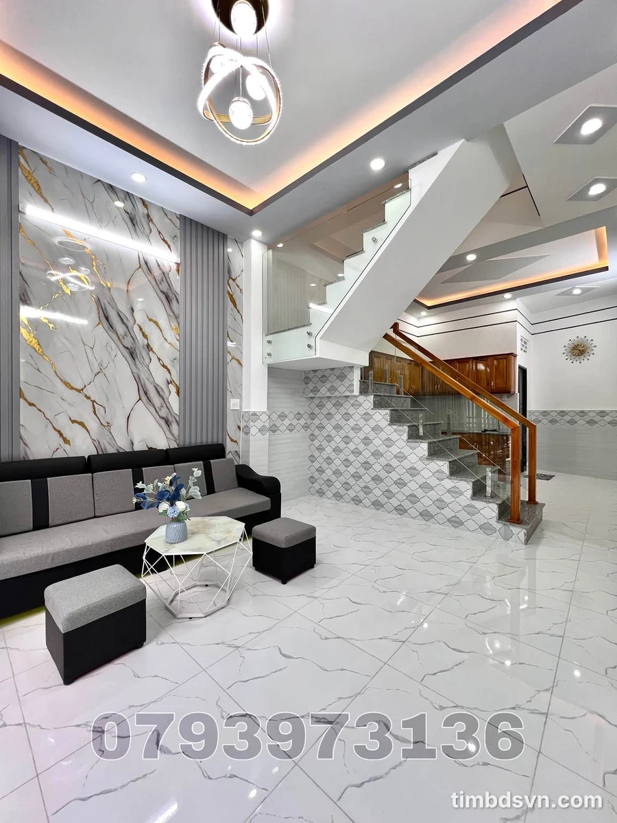 Bán nhà trệt lầu 70m2 2PN 2WC Nguyễn Văn Cừ Cần Thơ 1,99 tỷ - Ảnh thu nhỏ 4