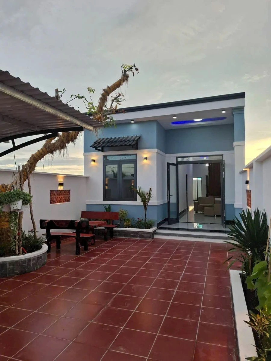 Bán nhà mới 195m2 thổ cư, 2 phòng ngủ, giá 1,19 tỷ tại Tầm Vu, Châu Thành - Ảnh thu nhỏ 2