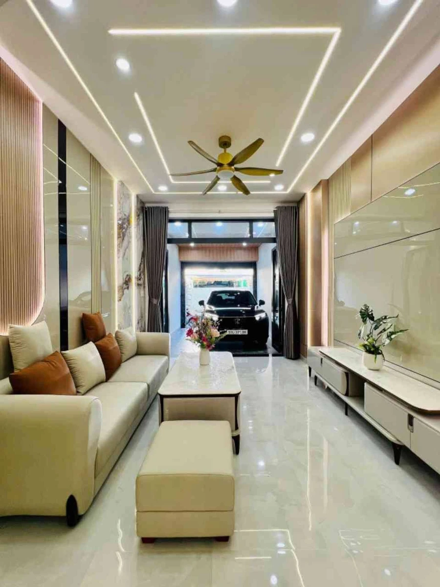 Bán nhà mặt tiền Lê Văn Thọ, Gò Vấp, 3.6x17m, 4 tầng, 8.5 tỷ - Ảnh 1