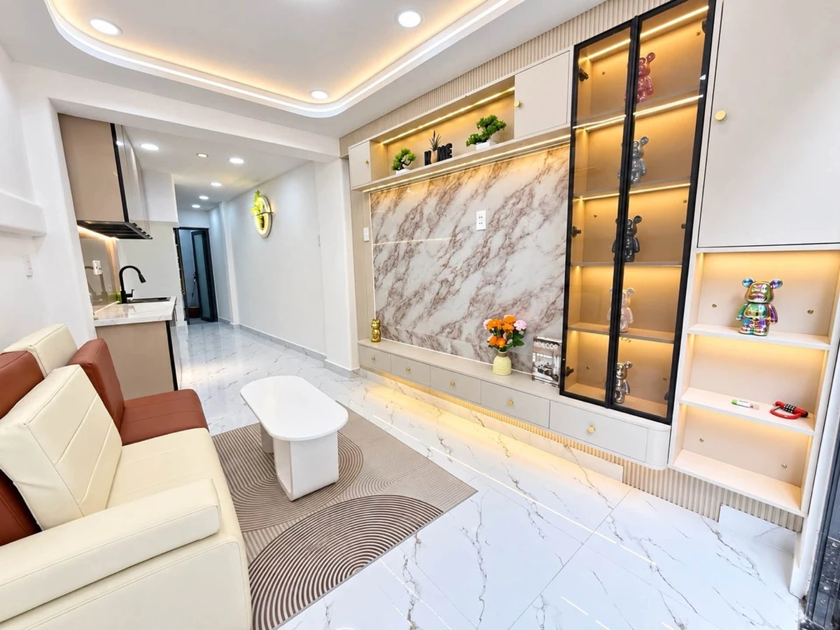 Bán nhà hẻm xe van 3 tầng 21m² đường Nguyễn Xí, Bình Thạnh - Ảnh thu nhỏ 4