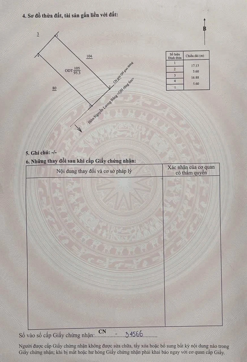 Bán đất Hòa Thắng, Phường Tân Lập 95m², 2,4 tỷ - Ảnh 1