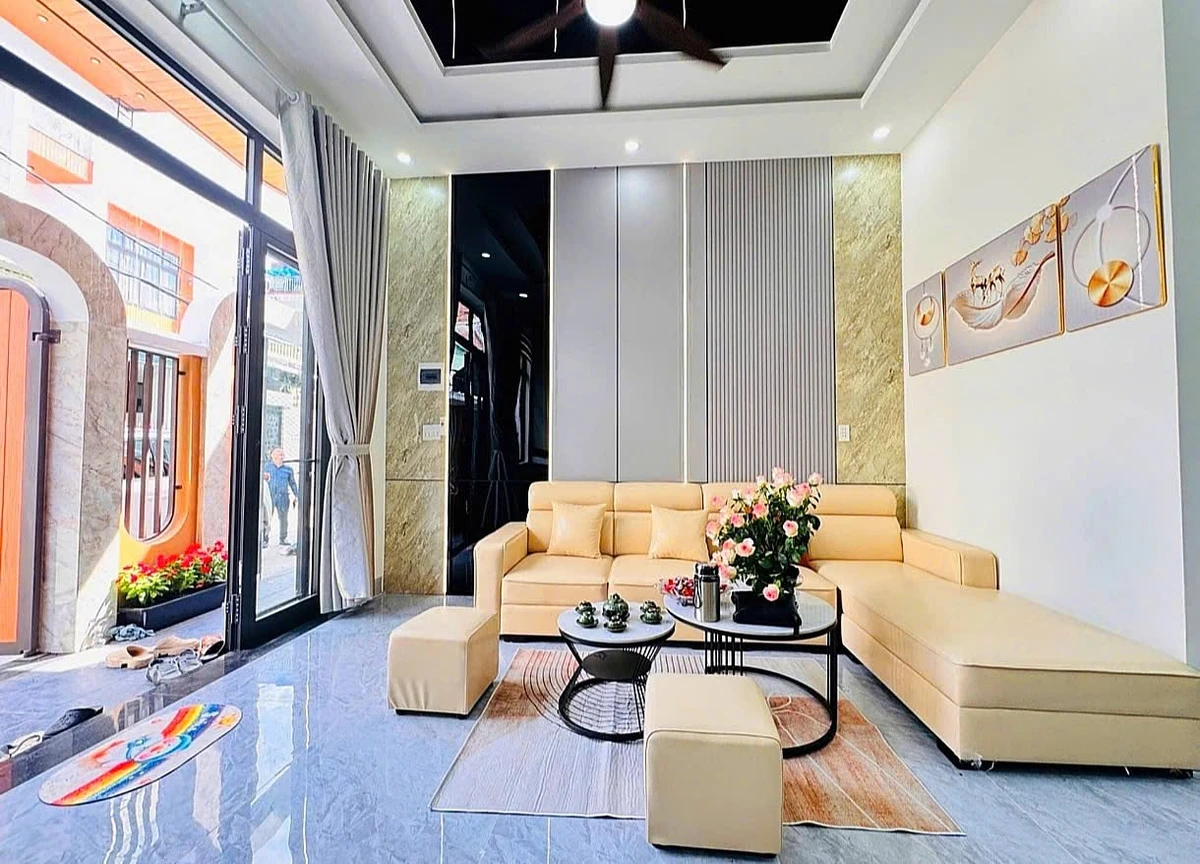 Bán nhà 3 tầng 70m2, 3 phòng ngủ, sân ô tô rộng tại An Khê, Đà Nẵng, giá khoảng 5 tỷ - Ảnh thu nhỏ 3