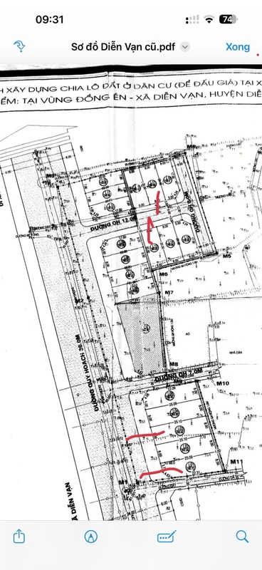Bán 4 lô đất Xã Diễn Vạn 8x25m, 200m², giá 2-3 tỷ