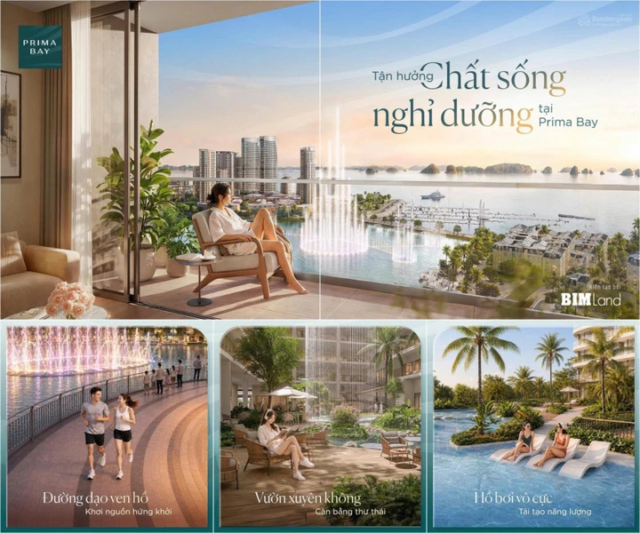 Prima Bay căn hộ biển Bãi Cháy - Hạ Long mặt đường Hoàng Quốc Việt cách bãi tắm 300m. Giá từ 1,45tỷ