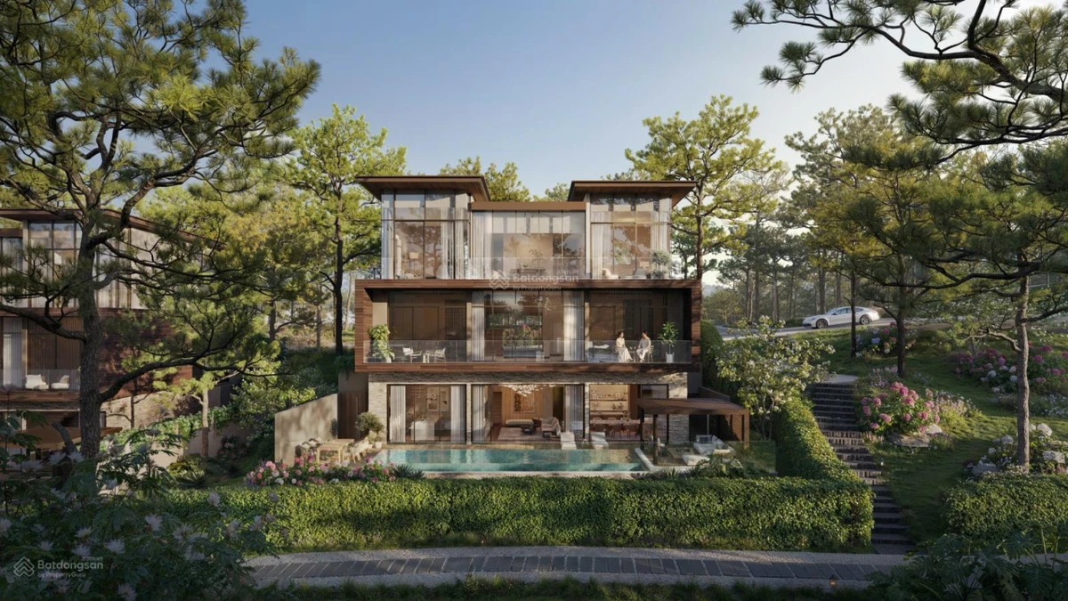 E sẵn căn Song lập View Hồ, mặt công viên hoa trước cửa, Bàn giao 2027, tặng 1 tỷ vào giá - Ảnh thu nhỏ 2