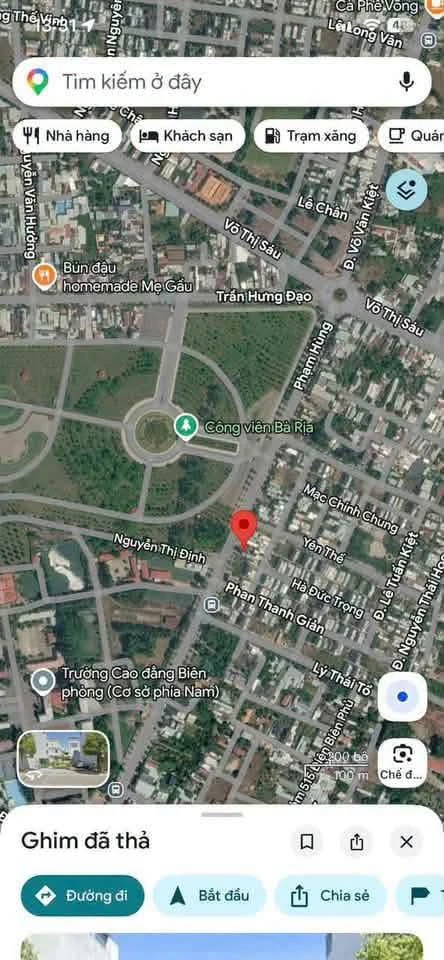 Bán lô đất mặt tiền Phạm Hùng Bà Rịa 90m2 giá 5.8 tỷ - Ảnh thu nhỏ 3