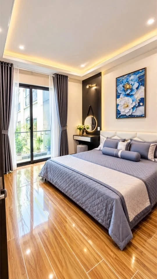 Bán nhà 4 tầng 54,5m2 đường Máng, Hoàng Huy, An Đồng, An Dương, tặng full nội thất - Ảnh thu nhỏ 4