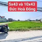Bán đất Đức Hòa Đông 5x43m, 1 tỷ 190 - Ảnh thu nhỏ 1