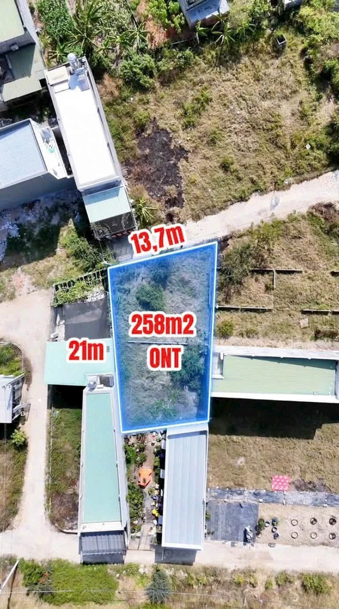 Bán đất thổ cư Phan Thiết 257m2 gần KCN 1 tỷ 290 triệu - Ảnh thu nhỏ 3