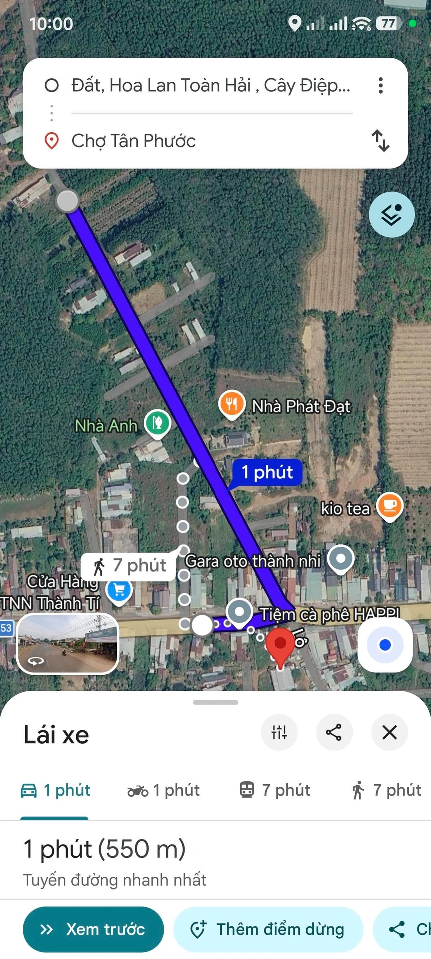 Bán đất nền 200m² mặt tiền 10m Bình Tân gần chợ Tân Phước - Ảnh 1