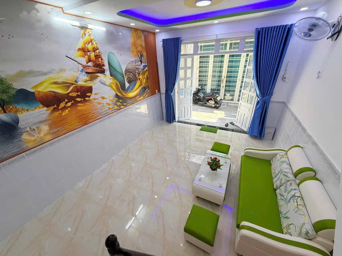 Bán nhà riêng 4x8,5m, 2 PN Tây Lân 4 Bà Điểm 1 tỷ 520 - Ảnh thu nhỏ 2