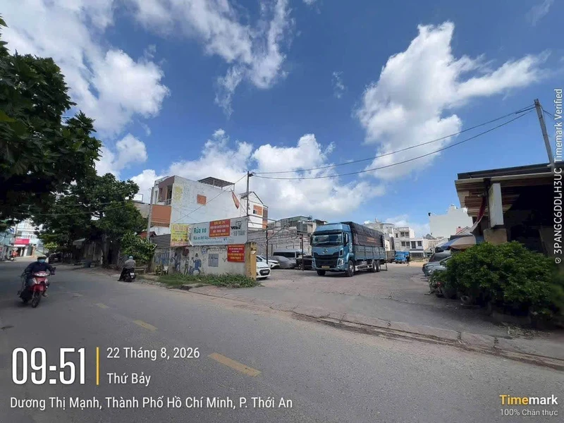 Bán đất mặt tiền Thới An 13, Nhà Bè, 336 m² - 5,5 tỷ/lô