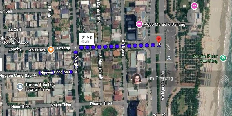 Bán đất góc 2 mặt tiền Biển Mỹ Khê Đà Nẵng 90m2 17 tỷ