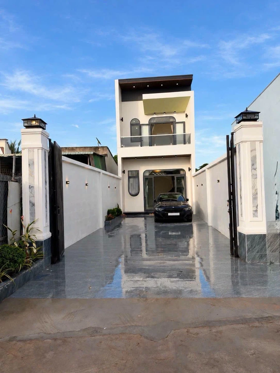 Bán nhà 1 trệt 1 lầu mới 143,7 m² Xã Long Điền Vũng Tàu - Ảnh thu nhỏ 2