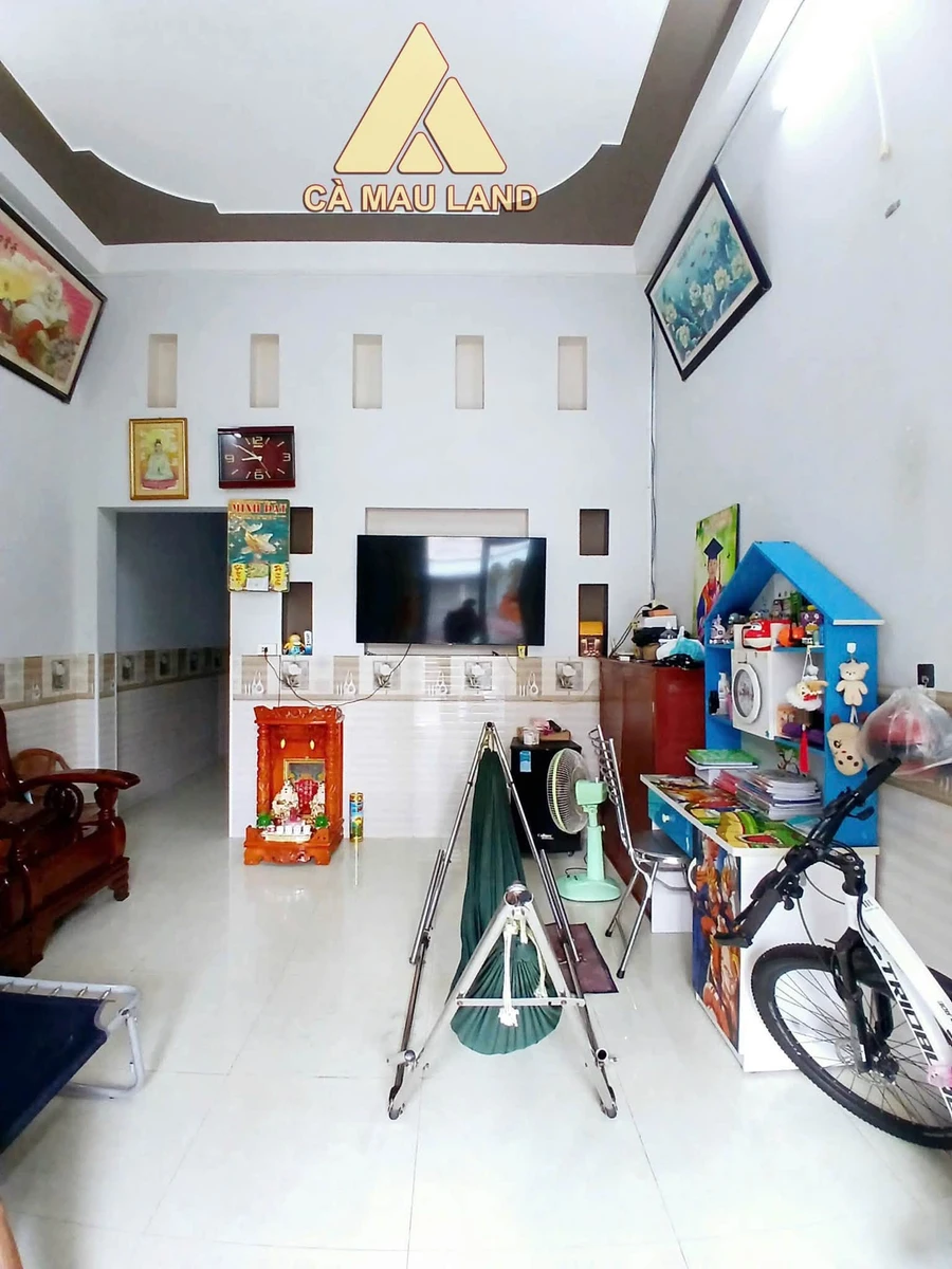 Bán nhà 1 lầu 4 phòng ngủ 60 m² Phường 4 Cà Mau - Ảnh 1