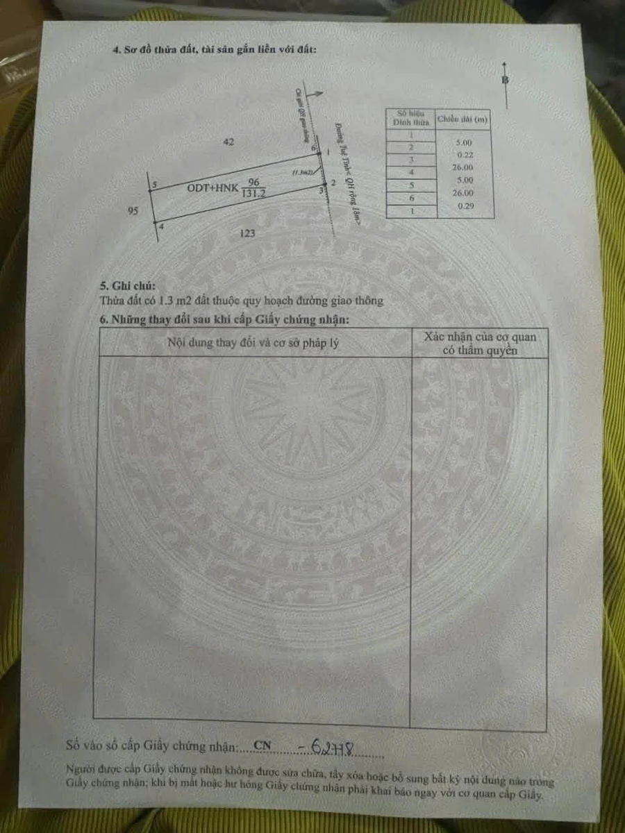 Bán lô mặt tiền Tuệ Tĩnh 130 m² Buôn Ma Thuột - Ảnh thu nhỏ 2