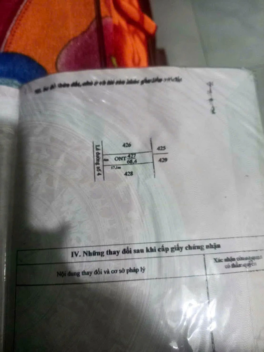 Bán nhà cấp 4 sát chợ Tân Tây Thạnh Hóa Long An 68m2 - Ảnh thu nhỏ 3