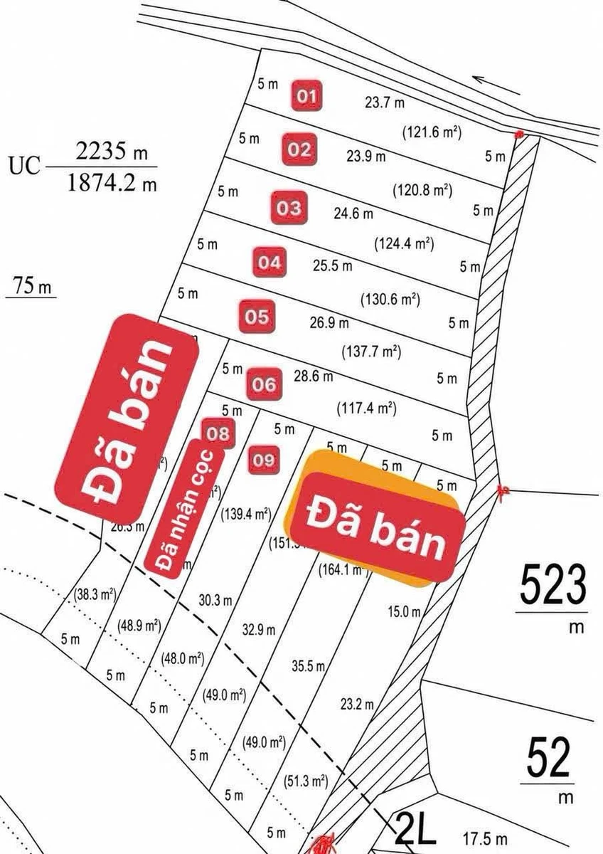 Bán đất mặt tiền Ninh Quang Khánh Hòa 150m2 460 triệu - Ảnh thu nhỏ 5