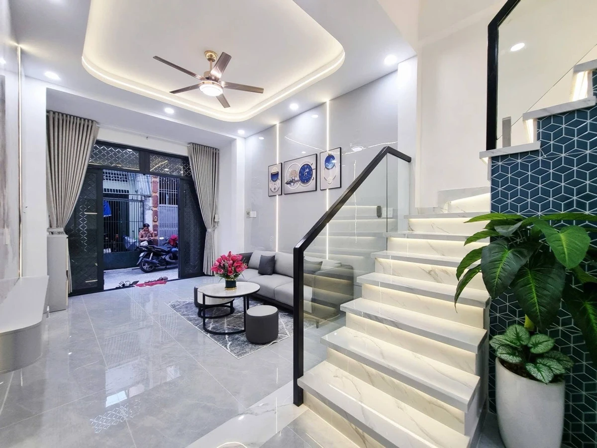 Bán nhà HXH 3 tầng 3.5x12m gần Lê Văn Thọ, Công viên Làng Hoa, Gò Vấp, 5,49 tỷ - Ảnh thu nhỏ 3