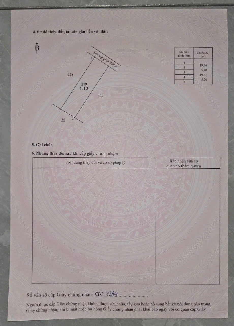 Bán đất thổ cư 5x20 sổ riêng, mặt tiền đường bê tông, Phường Hàng Gòn, Long Khánh, Đồng Nai - Ảnh 1