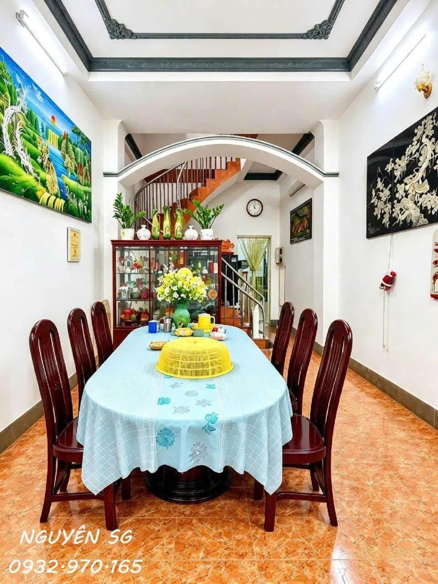 Bán nhà 3 tầng 4PN 92m2 mặt tiền Gò Vấp - Ảnh thu nhỏ 4