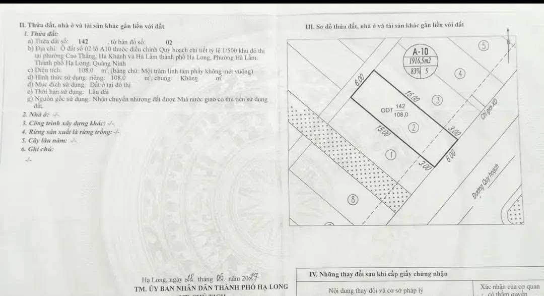 Bán đất 108m² dự án Lideco Bãi Muối Quảng Ninh, 66 tr/m² - Ảnh thu nhỏ 4