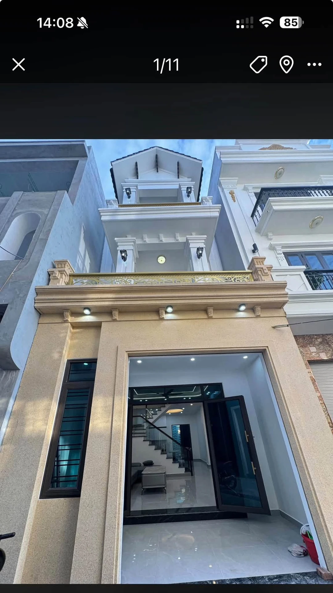 Bán nhà 3 tầng 55m2 xây độc lập tại Đào Yêu, Hồng Thái, An Dương, Hải Phòng - Ảnh 1