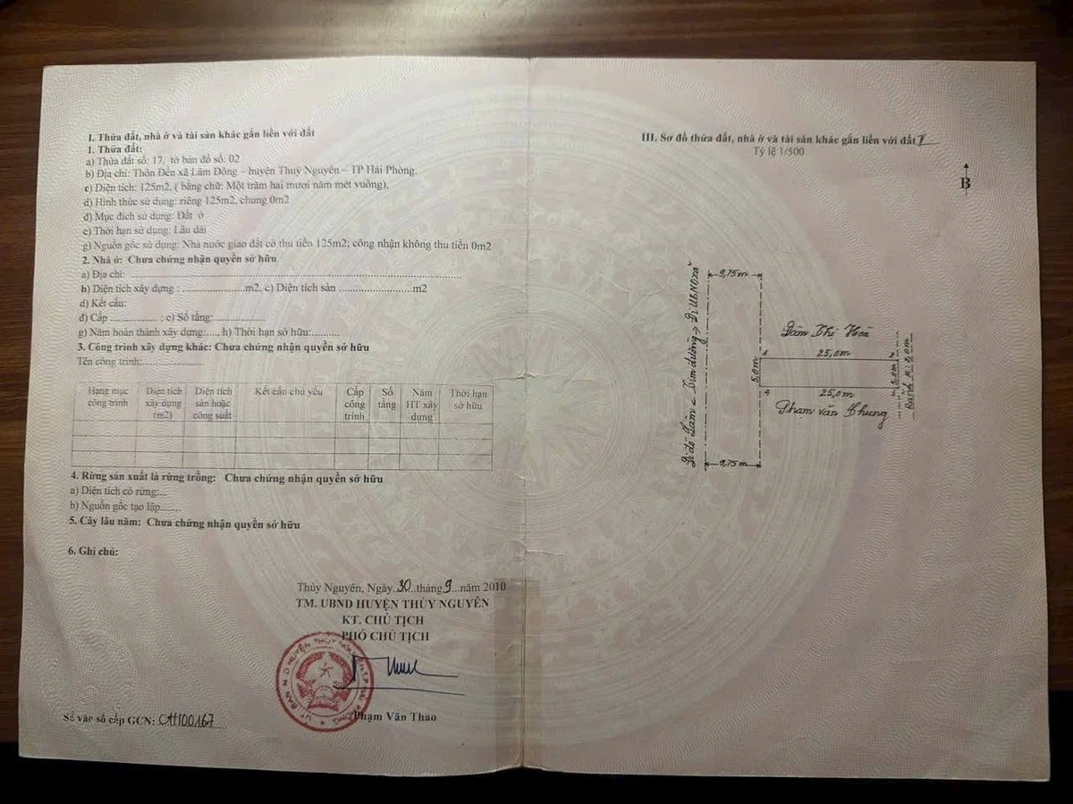 Bán đất 125m2 gần Đại học Hàng Hải Thủy Nguyên 2,4 tỷ - Ảnh thu nhỏ 2