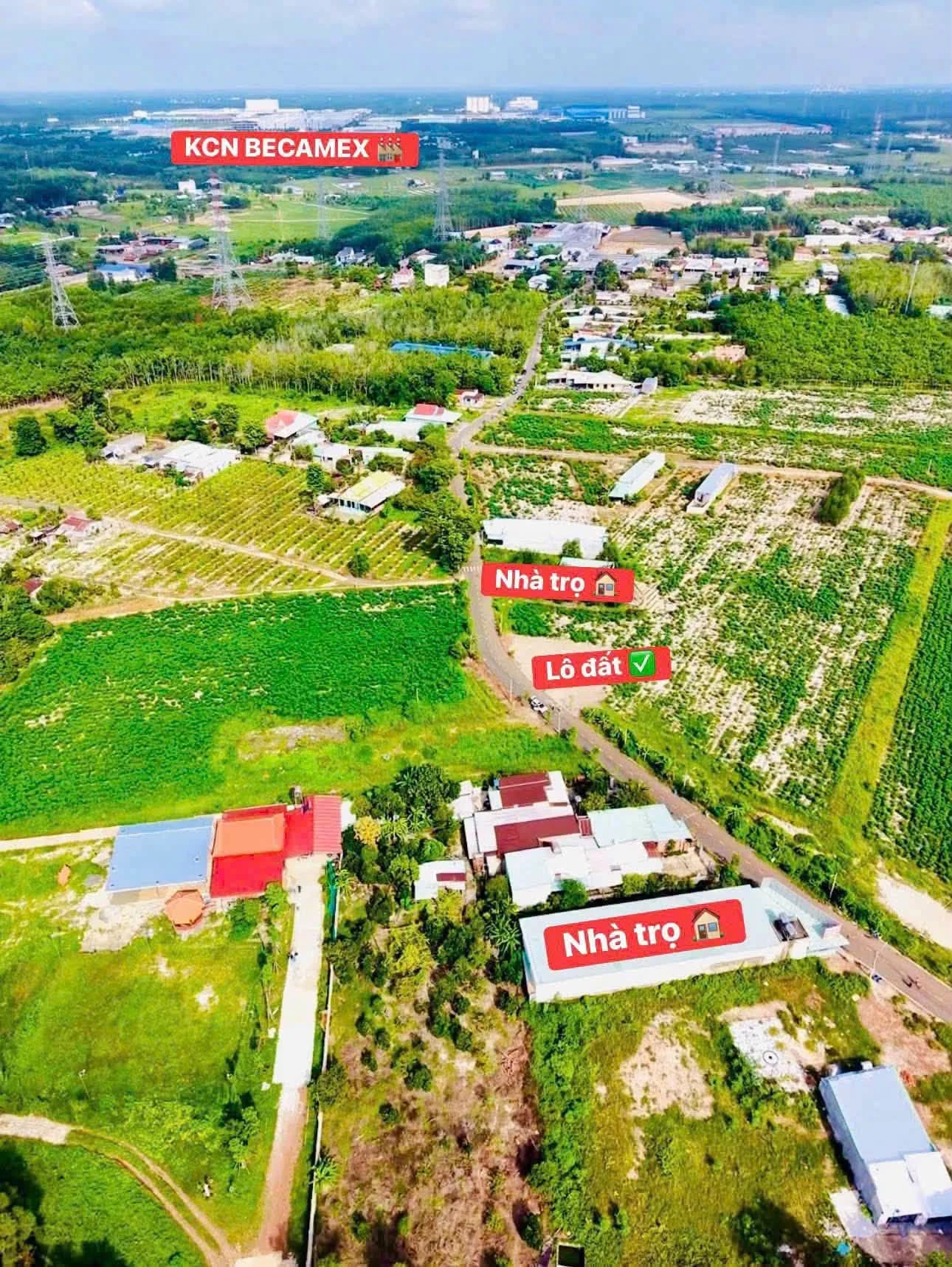 Bán đất Nha Bích, Bình Dương 125m² 690 triệu - Ảnh 1