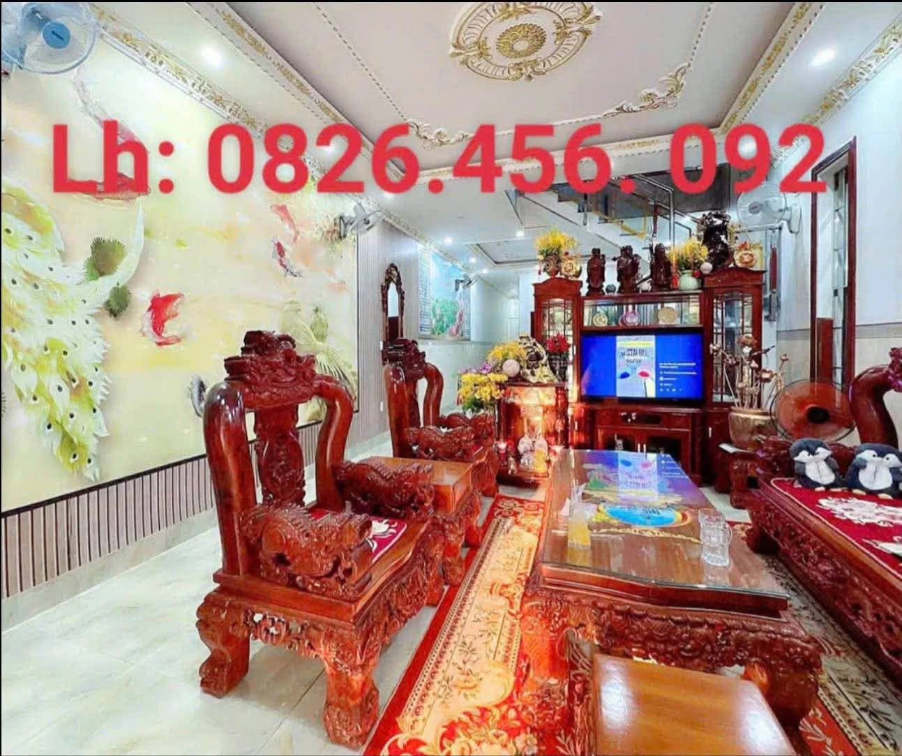 Bán nhà 250m² 3 phòng ngủ Tân Phú giá 5 tỷ - Ảnh 1