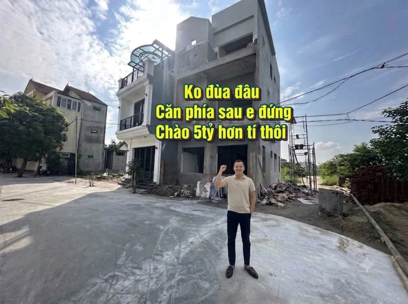 Bán nhà 3 tầng 63,2m2 Phường Đông Vĩnh, TP Vinh