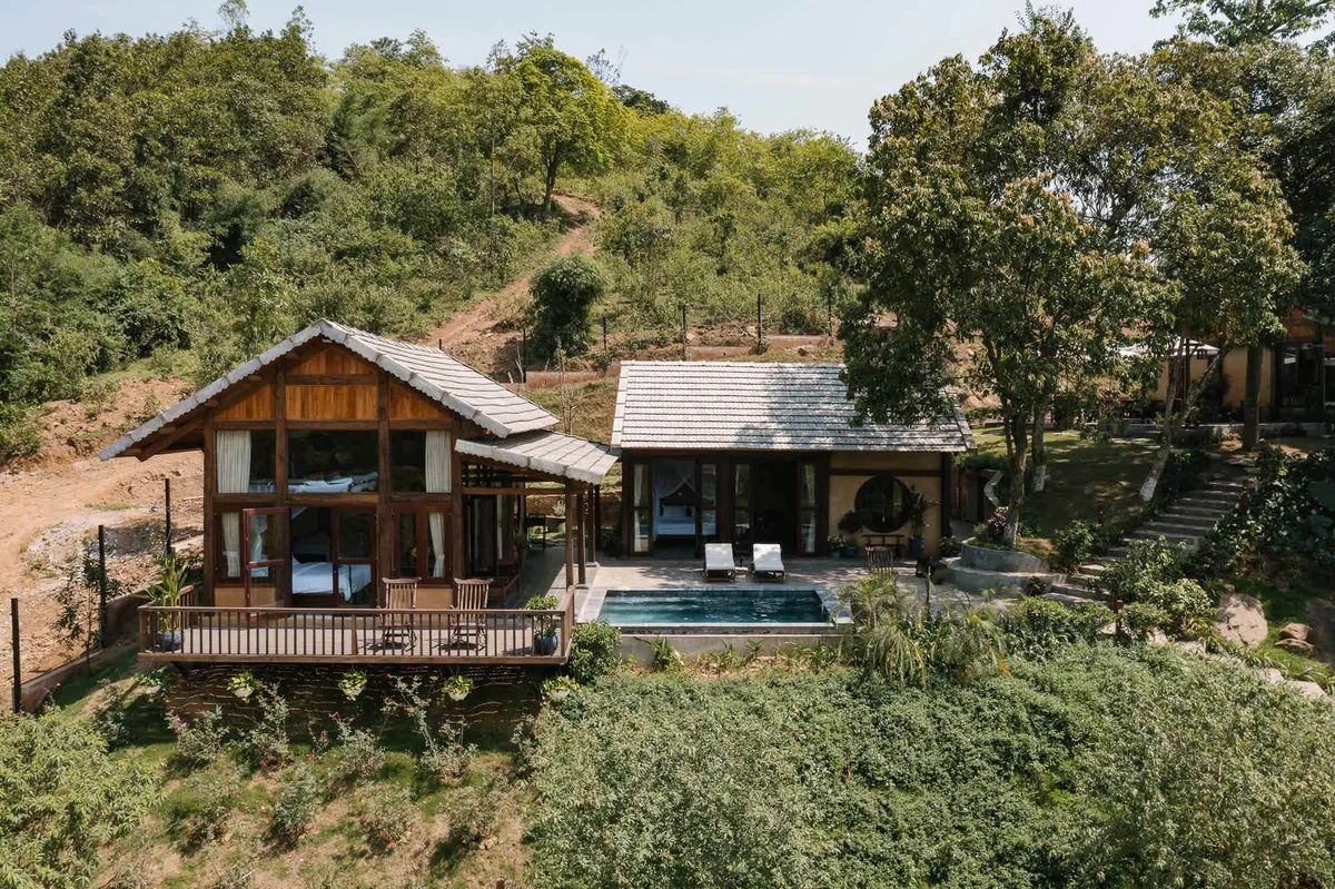 Bán nhà vườn 1000m² Nam Xuân Nam Đàn, view núi, bám suối - Ảnh thu nhỏ 2