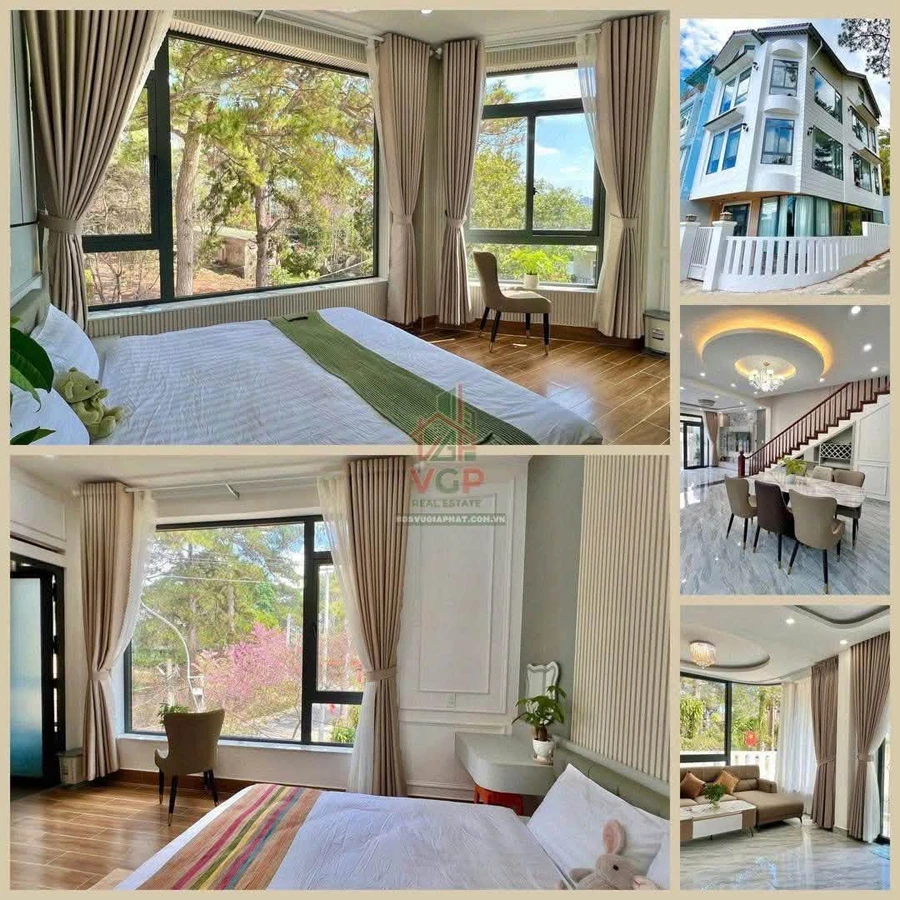 Bán biệt thự 2 mặt tiền 95.5m² đường Nguyễn Khuyến, Lâm Đồng - Ảnh thu nhỏ 2